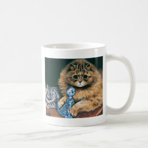 Welke hou ik het liefst van? Louis Wain Cat Artwor Koffiemok