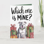 Welke is van mij | Kerstvakantiekaart (5x7) Kaart (Voorkant)