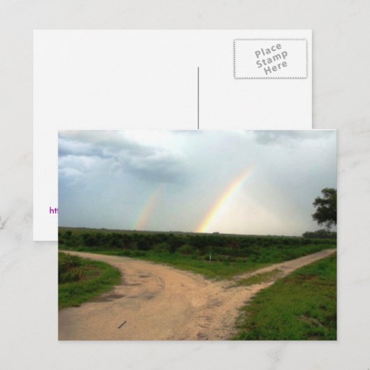 Welke kant nu op briefkaart (Voorkant / Achterkant)