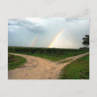 Welke kant nu op briefkaart