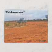 Welke kant nu op? briefkaart (Voorkant)