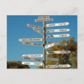 Welke kant op? briefkaart (Voorkant)