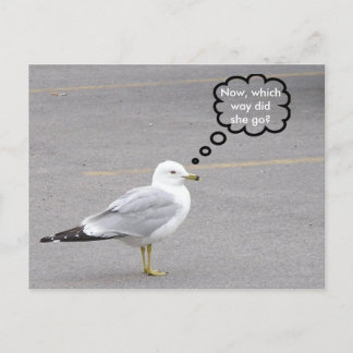 Welke kant op? briefkaart