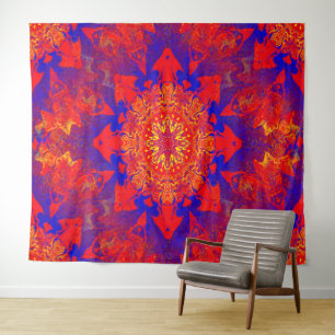 Welke kant op..... wandkleed