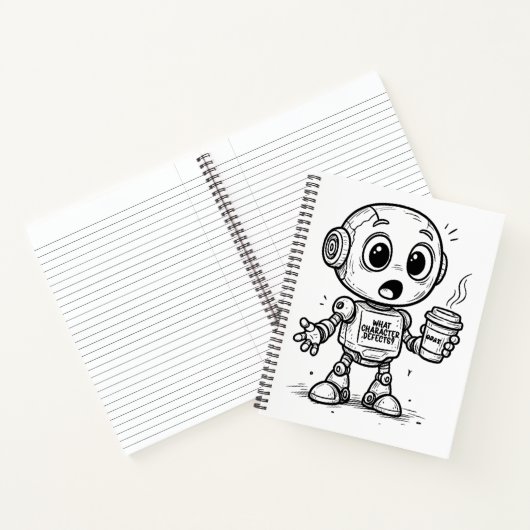 Welke karaktergebreken? – Grappig nuchterheid cade Notitieboek (Binnen)