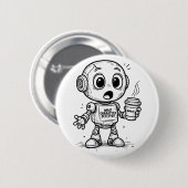 Welke karaktergebreken? – Grappig nuchterheid cade Ronde Button 5,7 Cm (Voorkant /achterkant)