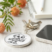 Welke karaktergebreken? – Grappig nuchterheid cade Sleutelhanger (Zijkant)