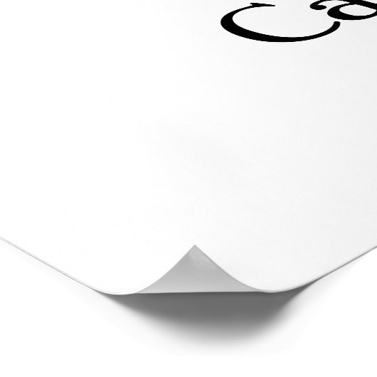 Welke kleur heeft uw koolstofvoetafdruk? poster (Hoek)