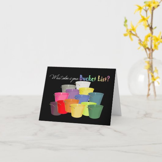 Welke Kleur is Uw Lijst van de Emmer? Kaart (Gele Bloem)