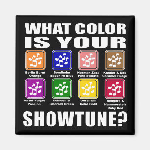 Welke kleur/Showtune Magnet