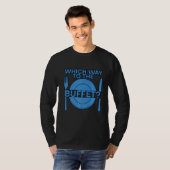 Welke manier aan de buffer t-shirt (Voorkant volledig)