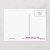 Welke manier now~Double Regenboog bij Kruispunten Briefkaart (Achterkant)