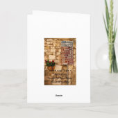 Welke Manier te gaan - Assisi Italië - Wenskaart Kaart (Achterkant)