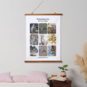 Welke middeleeuwse kat ben jij vandaag? hangend wandkleed (Slaapkamer)