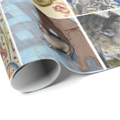 Welke middeleeuwse kat ben jij vandaag? - Hilarisc Cadeaupapier (Rol Hoek)