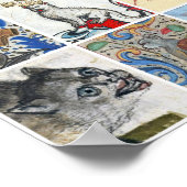 Welke middeleeuwse kat ben jij vandaag? poster (Hoek)