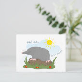 Welke mol wil je? briefkaart (Staand voorkant)