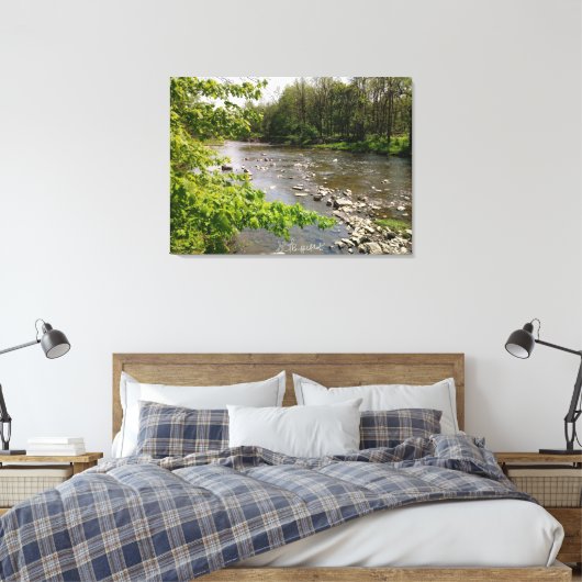 Welke Natuur biedt Canvas Afdruk (Insitu (Slaapkamer))