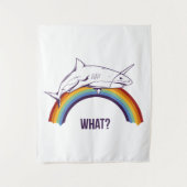 Welke regenbooghaai wandkleed (Voorkant)