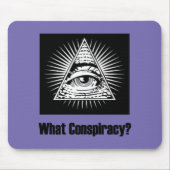 Welke samenzwering? muismat (Voorkant)