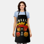 Welke tafel ga ik naar grappige bunco spel nacht b schort (Gedragen)