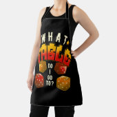 Welke tafel ga ik naar grappige bunco spel nacht b schort (Insitu)