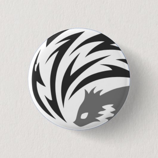 Welke tanden heb je? ronde button 3,2 cm (Voorkant)