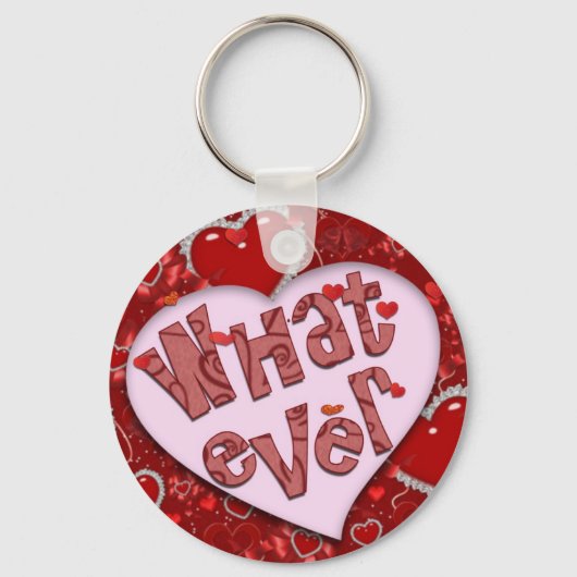 Welke Valentijn ook Sleutelhanger (Voorkant)