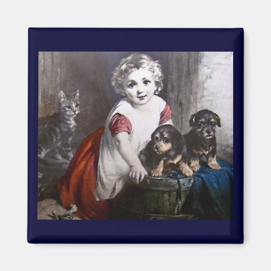 Welke vind je leuk? Magische lantaarn dia Magneet (Voorkant)