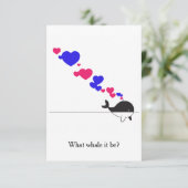 Welke walvis zou het zijn? kaart (Staand voorkant)