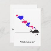 Welke walvis zou het zijn? kaart (Voorkant / Achterkant)