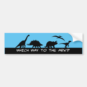 Welke weg naar de Ark? Bumpersticker