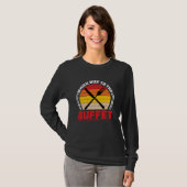 Welke weg naar het buffet - - t-shirt (Voorkant volledig)