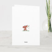 "Welke wolf zal je voeden" Inspirerend Wolf Art Kaart (Achterkant)