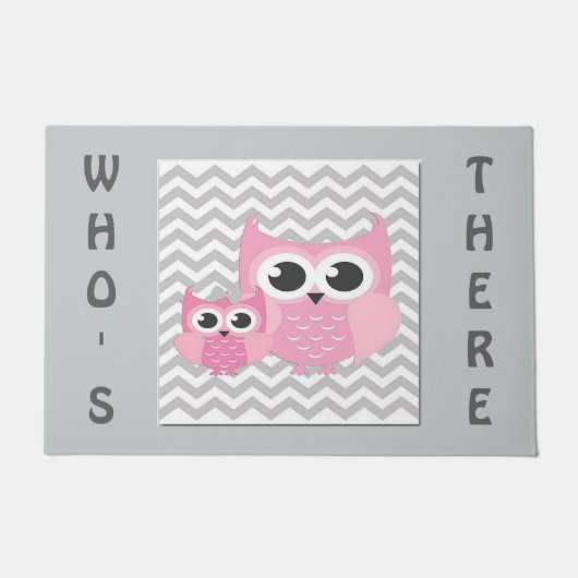 Welkom, 18 x 24-inch deurmat/eigenaar deurmat (Voorkant)