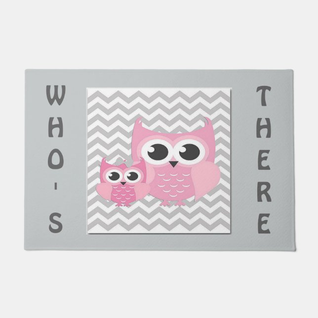 Welkom, 18 x 24-inch deurmat/eigenaar deurmat (Voorkant)