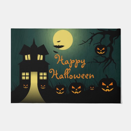Welkom 18 x 24-inch deurmat/halloween deurmat (Voorkant)