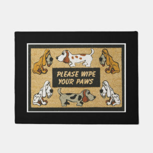 Welkom, 18 x 24-inch deurmat/honden deurmat