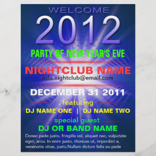 welkom 2012 flyer