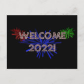 welkom 2022 ! briefkaart (Voorkant)