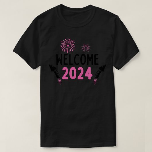 Welkom 2024 2 t-shirt (Design voorkant)