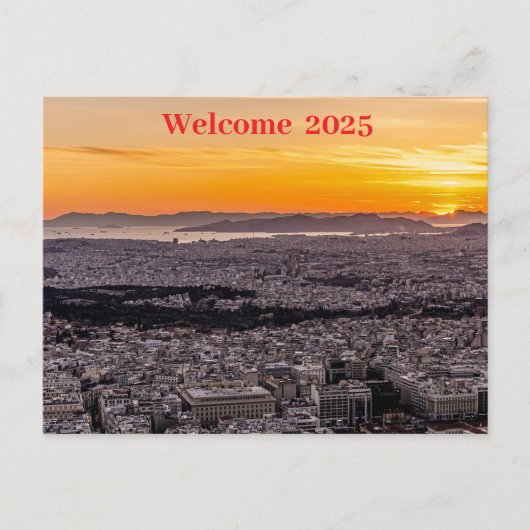 WELKOM 2025 FEESTDAGENKAART (Voorkant)