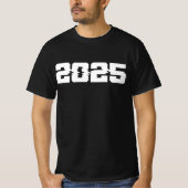 Welkom 2025 - Gelukkig Nieuwjaar 2025 T-shirt (Voorkant)