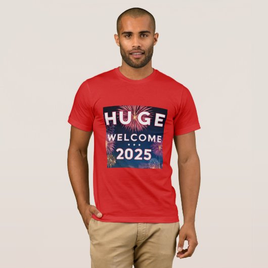 Welkom 2025 t-shirt (Voorkant volledig)