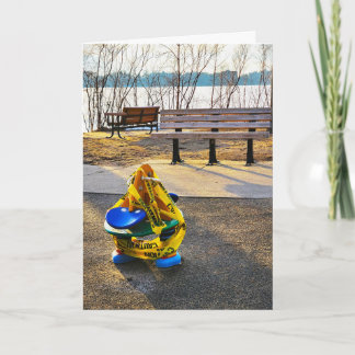 "WELKOM 2 COCO BABy'$ Wereld" Wenskaart Beterschap Kaart