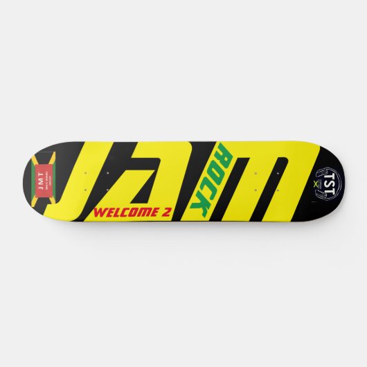 WELKOM 2 JAMROCK JMT 7 3/4-inch skateboard Decline (Horizontaal)