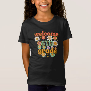 WELKOM 6DE LEERJAAR, GELUKKIG TERUG NAAR SCHOOL T-SHIRT