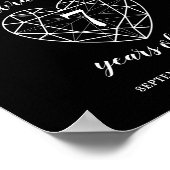 Welkom, 7 jaar liefde, 7 jaar hart poster (Hoek)