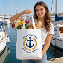 Welkom aan boord Bootnaam Anker Goud Laurier Ster