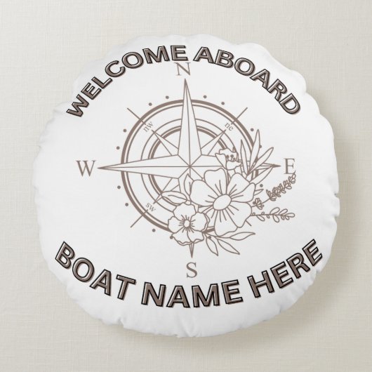 Welkom aan boord kussens (Voorkant)